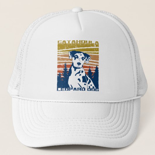Catahoula Leopard Dog Gift Idea Trucker Pet (Voorkant)
