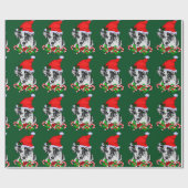 Catahoula Leopard Dog Kerstmis Cadeaupapier (Vlak)