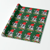 Catahoula Leopard Dog Kerstmis Cadeaupapier (Uitgerold)