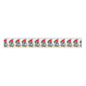 Catahoula Leopard Dog Kerstmis Grosgrain Lint (Voorkant)