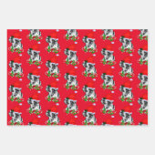 Catahoula Leopard Dog Kerstmis Inpakpapier Vel (Voorkant 2)