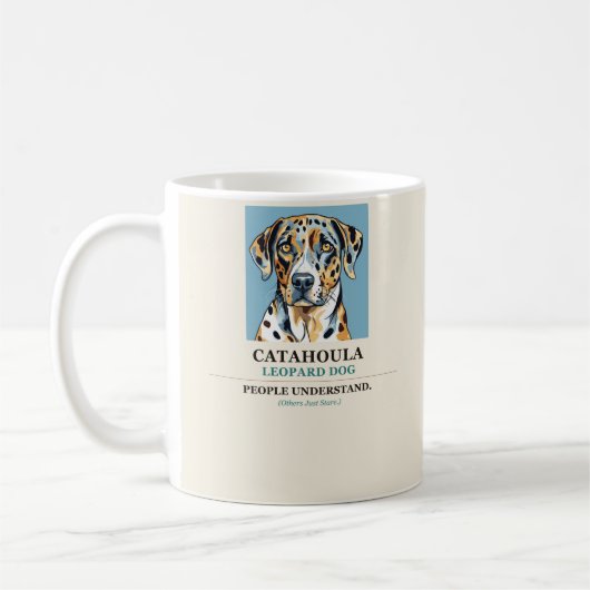 Catahoula Leopard Dog Mensen Begrijpen Mok (Links)