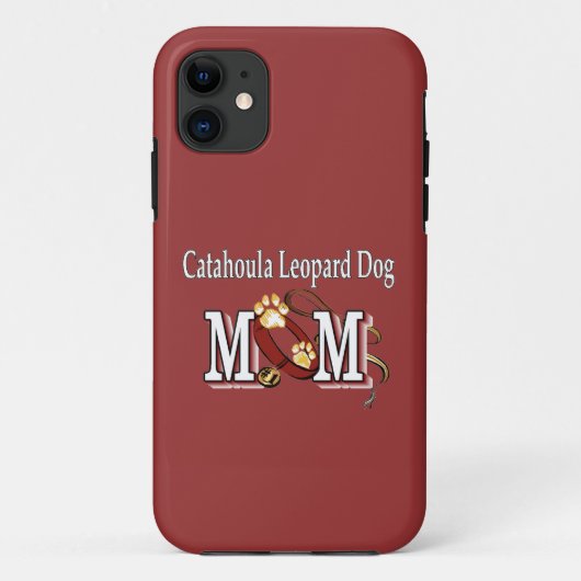 Catahoula Leopard Dog MOM Case-Mate iPhone Case (Achterkant)