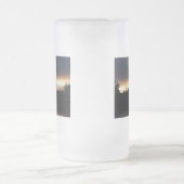 Catahoula Leopard Dog op zonsondergang Matglas Bierpul (Center)