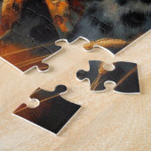  Catahoula Leopard Dog Painting Legpuzzel (Zijkant)