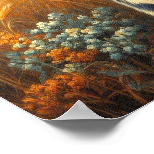 Catahoula Leopard Dog Painting Poster (Hoek)