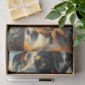  Catahoula Leopard Dog Painting Tissuepapier (Geschenk)
