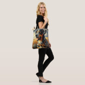  Catahoula Leopard Dog Painting Tote Bag (Op model)