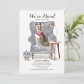 Catahoula Leopard Dog | Verplaatsingsaankondiging Aankondiging (Staand voorkant)