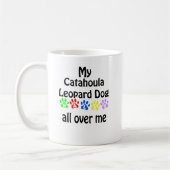Catahoula Leopard Dog Walks Design Koffiemok (Links)
