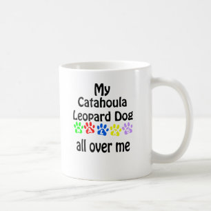 Catahoula Leopard Dog Walks Design Koffiemok