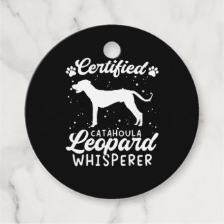Catahoula Leopard Hond Gecertificeerd Hond Whisper Bedankjes Labels