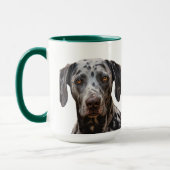 Catahoula Leopard Hond Gepersonaliseerde Mok (Links)