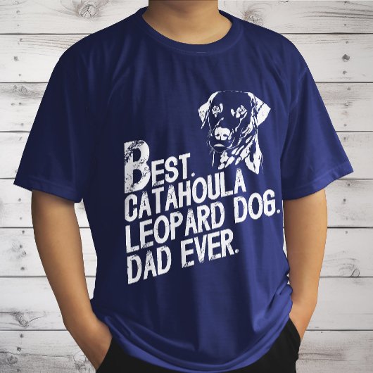 Catahoula Luipaard Papa Ever, Hondeneigenaar Vinta T-shirt