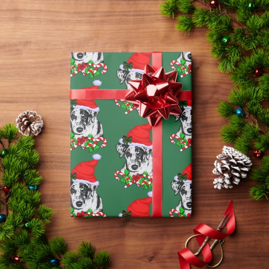Catahoula Luipaardhond Kerstmis Cadeaupapier (Feestdagen Geschenken)