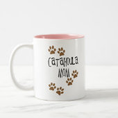 Catahoula mama tweekleurige koffiemok (Links)
