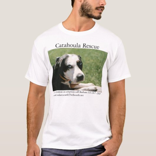 Catahoula Rescue Florida T-shirt (Voorkant)