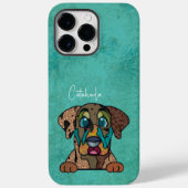 Catahoula Ugly Face Hoesje-Mate iPhone Case (Achterkant)