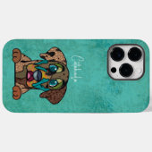 Catahoula Ugly Face Hoesje-Mate iPhone Case (Achterkant (horizontaal))