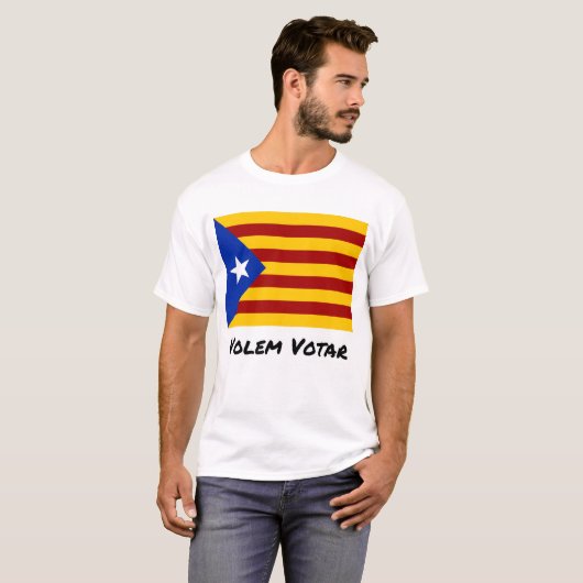 Catalaans Referendum T-shirt (Voorkant volledig)