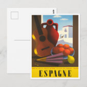 Catalaans reizen briefkaart (Voorkant / Achterkant)