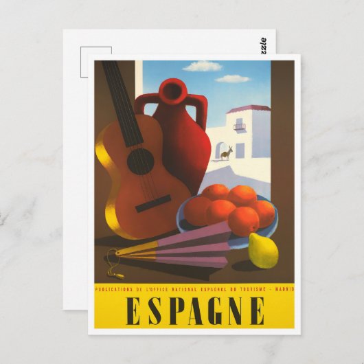 Catalaans reizen briefkaart (Voorkant / Achterkant)