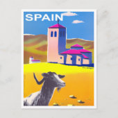 Catalaans reizen briefkaart (Voorkant)