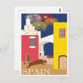 Catalaans reizen briefkaart (Voorkant / Achterkant)