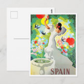 Catalaans reizen briefkaart (Voorkant / Achterkant)