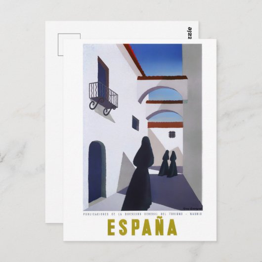 Catalaans reizen briefkaart (Voorkant / Achterkant)