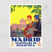 Catalaans reizen Madrid Spanje Briefkaart (Voorkant)