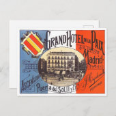 Catalaans reizen Madrid Spanje Briefkaart (Voorkant / Achterkant)