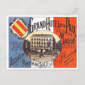 Catalaans reizen Madrid Spanje Briefkaart (Voorkant)