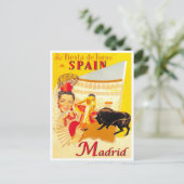 Catalaans reizen Madrid Spanje Briefkaart (Staand voorkant)