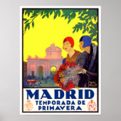 Catalaans reizen Madrid Spanje Poster (Voorkant)