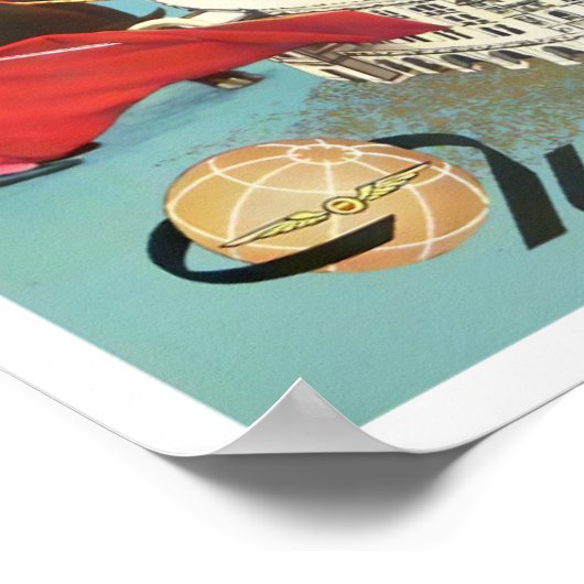 Catalaans reizen Madrid Spanje Poster (Hoek)