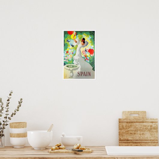 Catalaans reizen poster (Keuken)