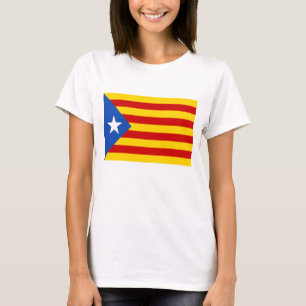 Catalaanse onafhankelijkheid "L'Estelada Blava" T-shirt
