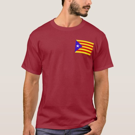 Catalaanse Onafhankelijkheidskleding T-shirt (Voorkant)