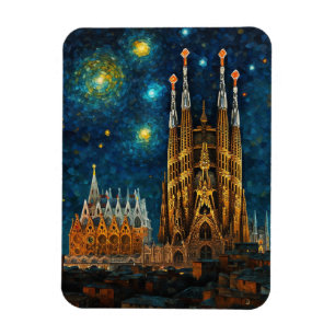 Catalaanse sterrenhemel   Gaudí ontmoet Van Gogh Magneet