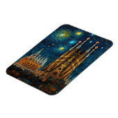 Catalaanse sterrenhemel | Gaudí ontmoet Van Gogh Magneet (Linkerzijde)