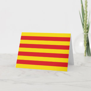 Catalaanse vlag (Catalonië) Kaart
