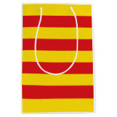 Catalaanse vlag (Catalonië) Medium Cadeauzakje (Voorkant)