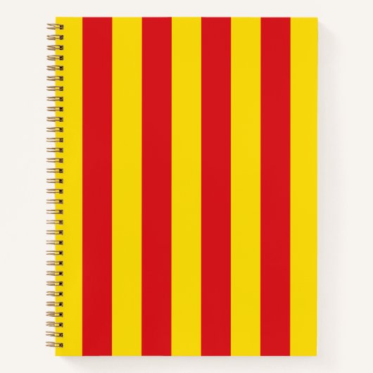 Catalaanse vlag (Catalonië) Notitieboek (Voorkant)