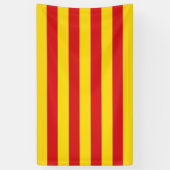 Catalaanse vlag (Catalonië) Spandoek (Verticaal)