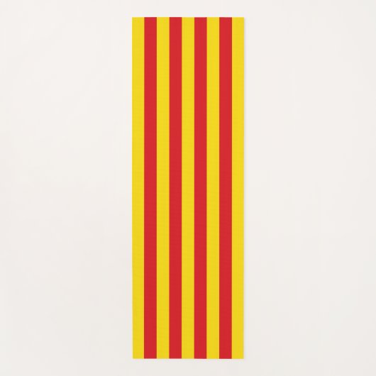 Catalaanse vlag (Catalonië) Yogamat (Voorkant)