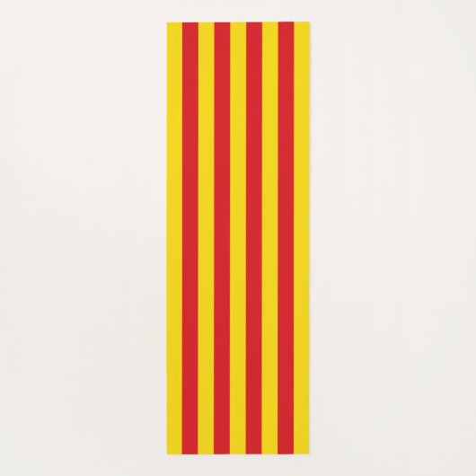 Catalaanse vlag (Catalonië) Yogamat (Achterkant)