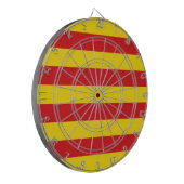 Catalaanse vlag dartbord (Voorkant Links)
