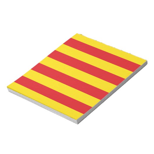 Catalaanse vlag notitieblok (Linkerzijde)