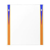 Catalaanse vlag notitieblok (Voorkant)